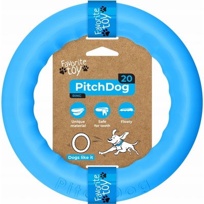 PitchDog tréninkový kruh modrý 20 cm