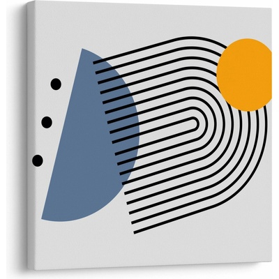 Obraz - Minimalistická abstrakcia N⁰2, jednodielne 50x50 cm