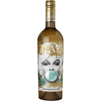 Vignobles Vellas CRAZY Colombard-Sauvignon Blanc Cuvée 10,5% 0,75 l (holá láhev)