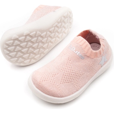 D.D.Step detské barefoot sieťované tenisky 093 baby pink