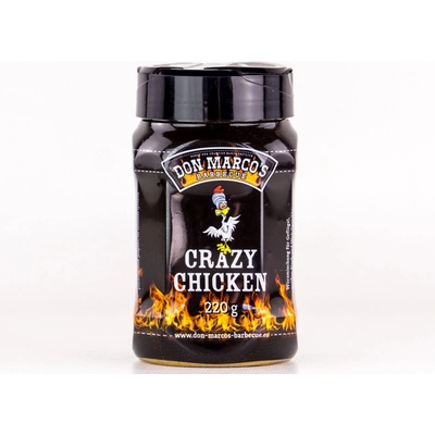 Don Marcos BBQ grilovací koření Crazy Chicken 220 g – Hledejceny.cz