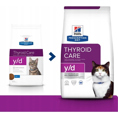 HILL'S Thyroid Care y/d 1,5 kg