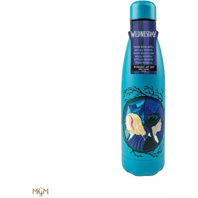 Wednesday Nerezová fľaša Wednesday a Enid 500 ml