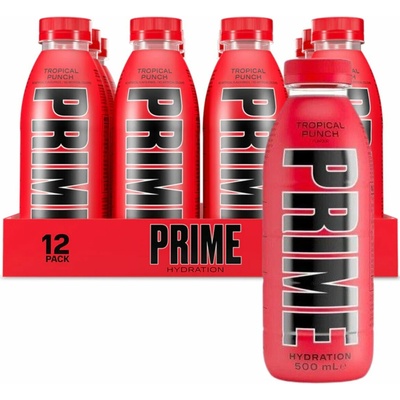 Prime hydratační nápoj s příchutí tropického punče 12 x 0,5 l