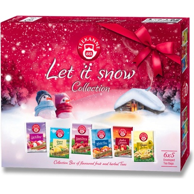 TEEKANNE Let it snow čajová kolekce 6 x 5 ks