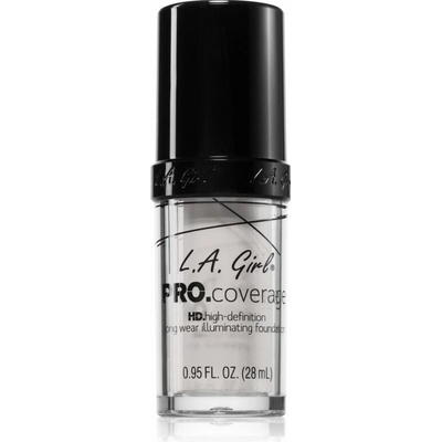 L.A. Girl Cosmetics PRO. Coverage rozjasňujúci tekutý make-up White 28 ml