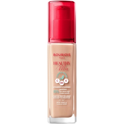 Bourjois Paris Healthy Mix Clean & Vegan Radiant Foundation 51,5C Rose Vanilla 30 ml