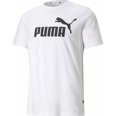 Puma pánské triko ESS Logo Tee bílá