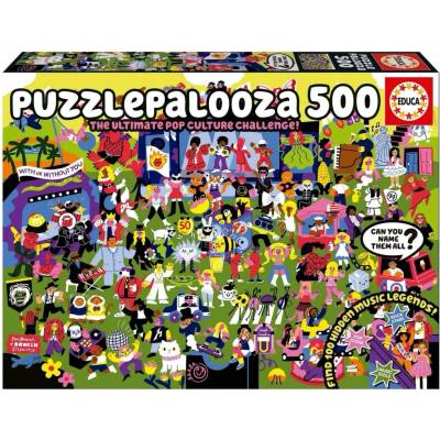 EDUCA Puzzlepalooza 500 dílků