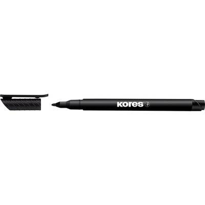 Kores Permanentný popisovač K-MARKER, tenký hrot M, čierna (22100)