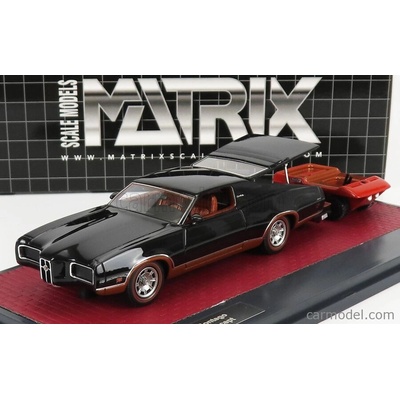 Matrix scale models Modely v mierke Matrix Mercury Montego Sportshauler Concept 1971 Black 1:43