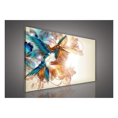 Obraz na plátne obdĺžník - OB0142 - Vtáčik 100cm x 75cm - O1