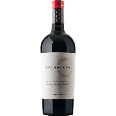 Masseria Capoforte Primocapo Primitivo 2018 Červené 14% 0,75 l (holá láhev)