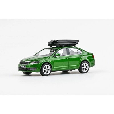 Abrex škoda Octavia III 2012 Zelená Rallye Metalíza 1:43