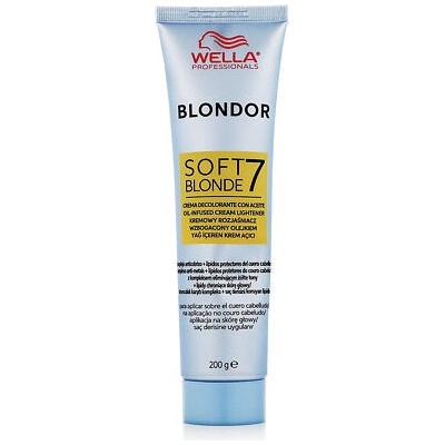 Wella Blondor Soft Blonde 7 Oil Infused Cream Lightener 200 g