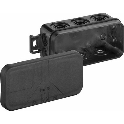Spojovací krabice Mini 25-L/sw černá IP55 SPELSBERG 31010801 – Hledejceny.cz