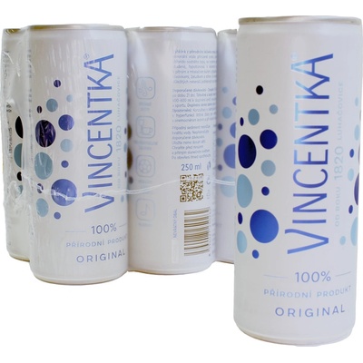 Vincentka přírodní minerální voda 250 ml – Hledejceny.cz
