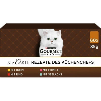 GOURMET A la Carte recepty šéfkuchaře, kombinované balení 120 x 85 g