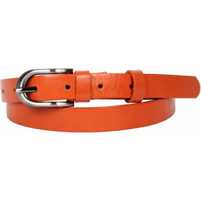 Penny Belts Dámský kožený opasek 2186-08 oranžový