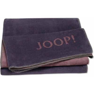 Biederlack JOOP! Melange Doubleface Violett-Mauve pléd 150x200