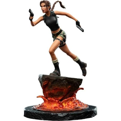 Weta Workshop Tomb Raider Mini Lara Croft: The Sanctuary of Flame 18 cm – Hledejceny.cz