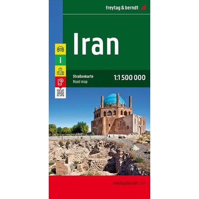 Írán mapa 1 : 1 500 000