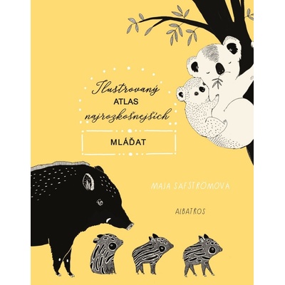 Ilustrovaný atlas najrozkošnejších mláďat - Maja Säfström – Hledejceny.cz