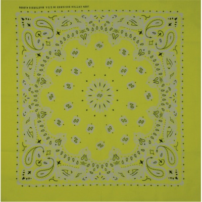 Šatka Bandana XL Urban Classics žltá