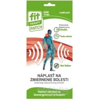 Fit Therapy Patch Krk náplasť 3 ks