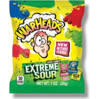 Warheads Extreme Sour Hard Candy 28 g