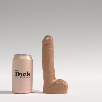 The Dick TD02 Richard telové realistické dildo 18,5 x 4 cm