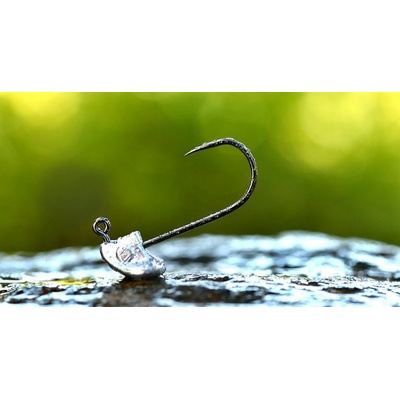 RedBass Bezprotihrotové jigové háčky s hlavičkou StandUp Pro Sickle vel.4 18mm 2g