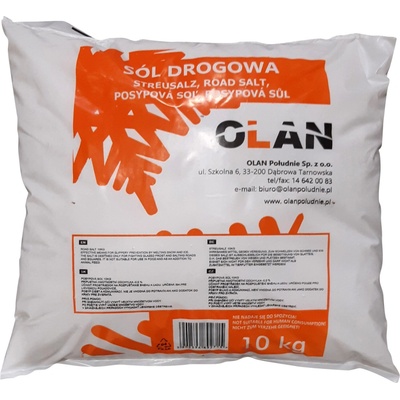 Sůl posypová a rozmrazovací 10 kg