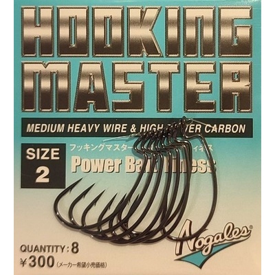 Nogales Hooking Master Power Bait Finess vel.2 8 ks