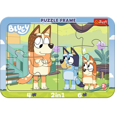 TREFL Baby Bluey a Bingo 2v1 10 dílků