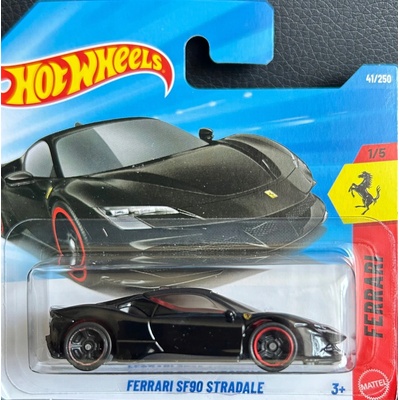 Mattel Hot Wheels Ferrari SF90 Stradale Černý
