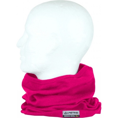 Lasting merino nákrčník BUL růžový