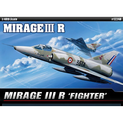 Academy MIRAGE Model Kit letadlo 12248 III R FIGHTER 1:48