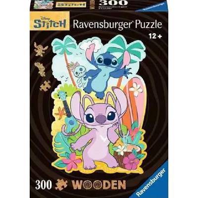 RAVENSBURGER Drevené obrysové Angel & Stitch 300 dielov