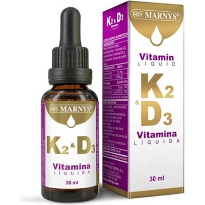 Marnys Vitamin K2 a D3 tekutý 30 ml