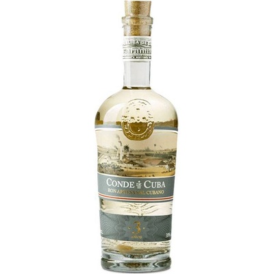 Conde de Cuba 3y 38% 0,7 l (holá láhev)