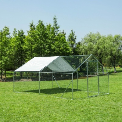 Vespagarden Výběh pro drůbež klec pro slepice 4 x 3 x 2m 12m2