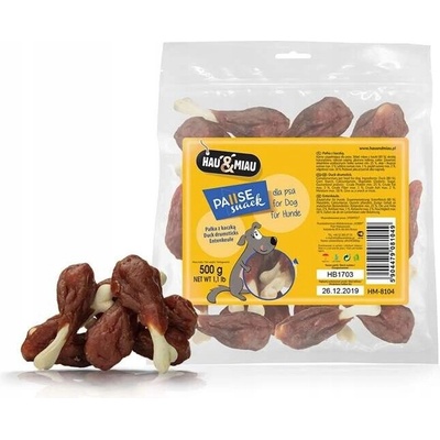 Psí pamlsek HauMiau měkký sušený kachna 500 g