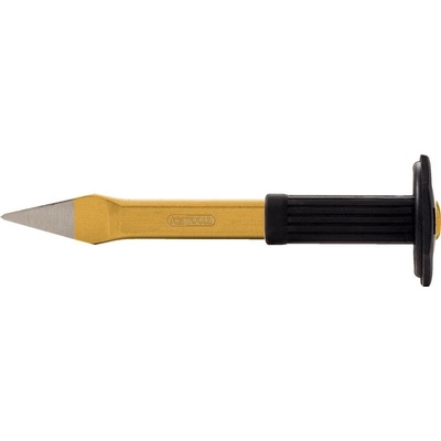 KS Tools Krížový sekáč s rukoväťou na ochranu rúk, plochý oválny, 250 mm 162.0293