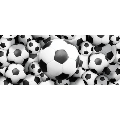 Preinterier Fototapeta - PA4293 3D futbalová lopta vlies - 250cm x 104cm