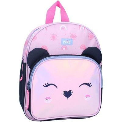 Dětský Batoh PRET Giggle Teddy Bear lila pink