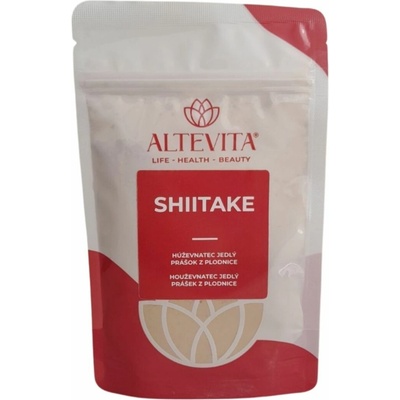 ALTEVITA SHIITAKE Vitální houba v prášku 60 g