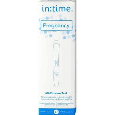 Intime Pregnancy MidStream těhotenský test 1 ks