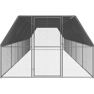 vidaXL klec 3 x 12 x 2 m pozinkovaná ocel