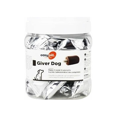 Easypill Giver Dog priehľadná dóza 400 g